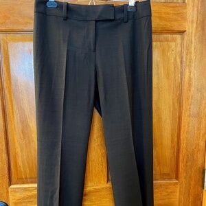 Ann Taylor dark brown suit pants 6P